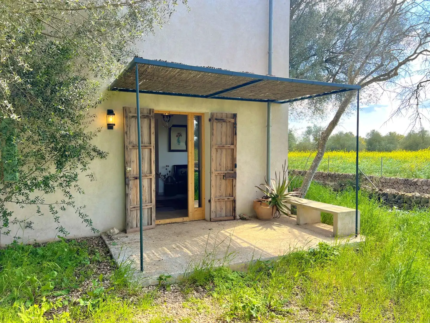 Vista exterior de Casa o xalet en venda en Porreres amb Aire condicionat, Calefacció i Terrassa