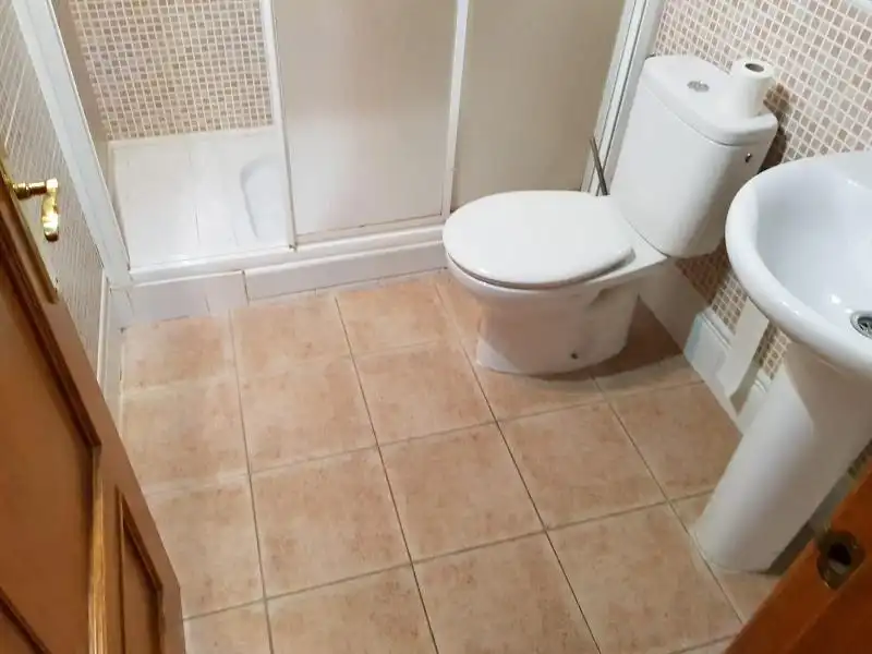 Bathroom of Flat for sale in Jerte  with Heating, Private garden and Furnished