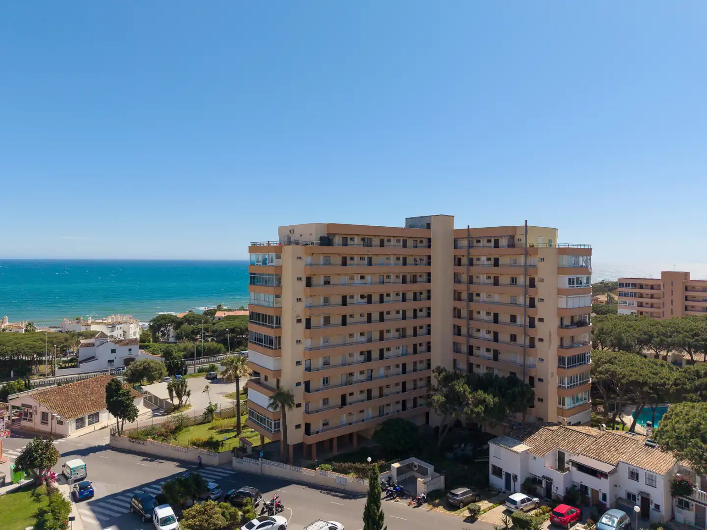 Schlafzimmer von Wohnungen zum Verkauf in Mijas mit Terrasse, Schwimmbad und Möbliert