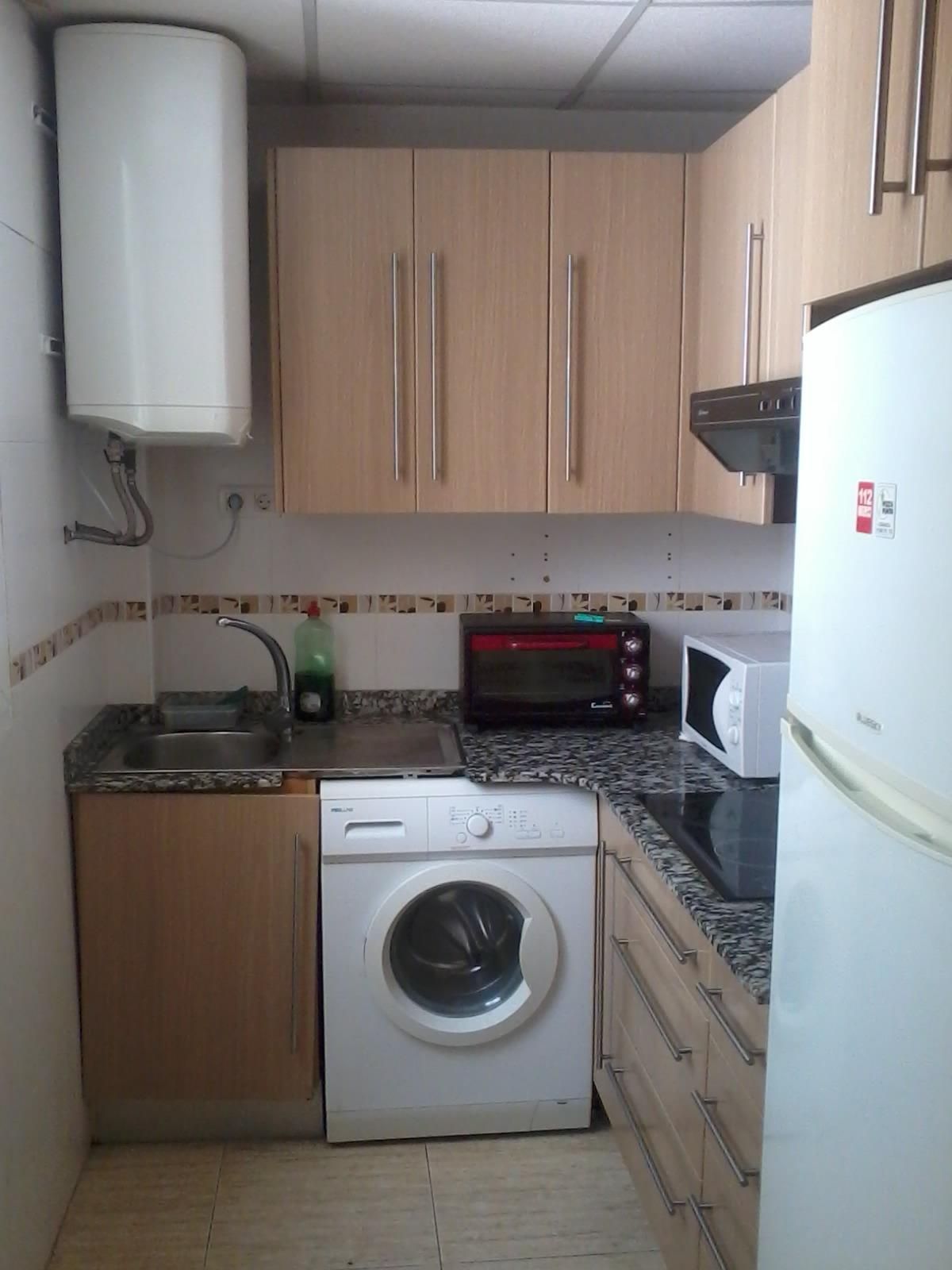 Kitchen of Flat for sale in  Murcia Capital  with Air Conditioner, Terrace and Storage room