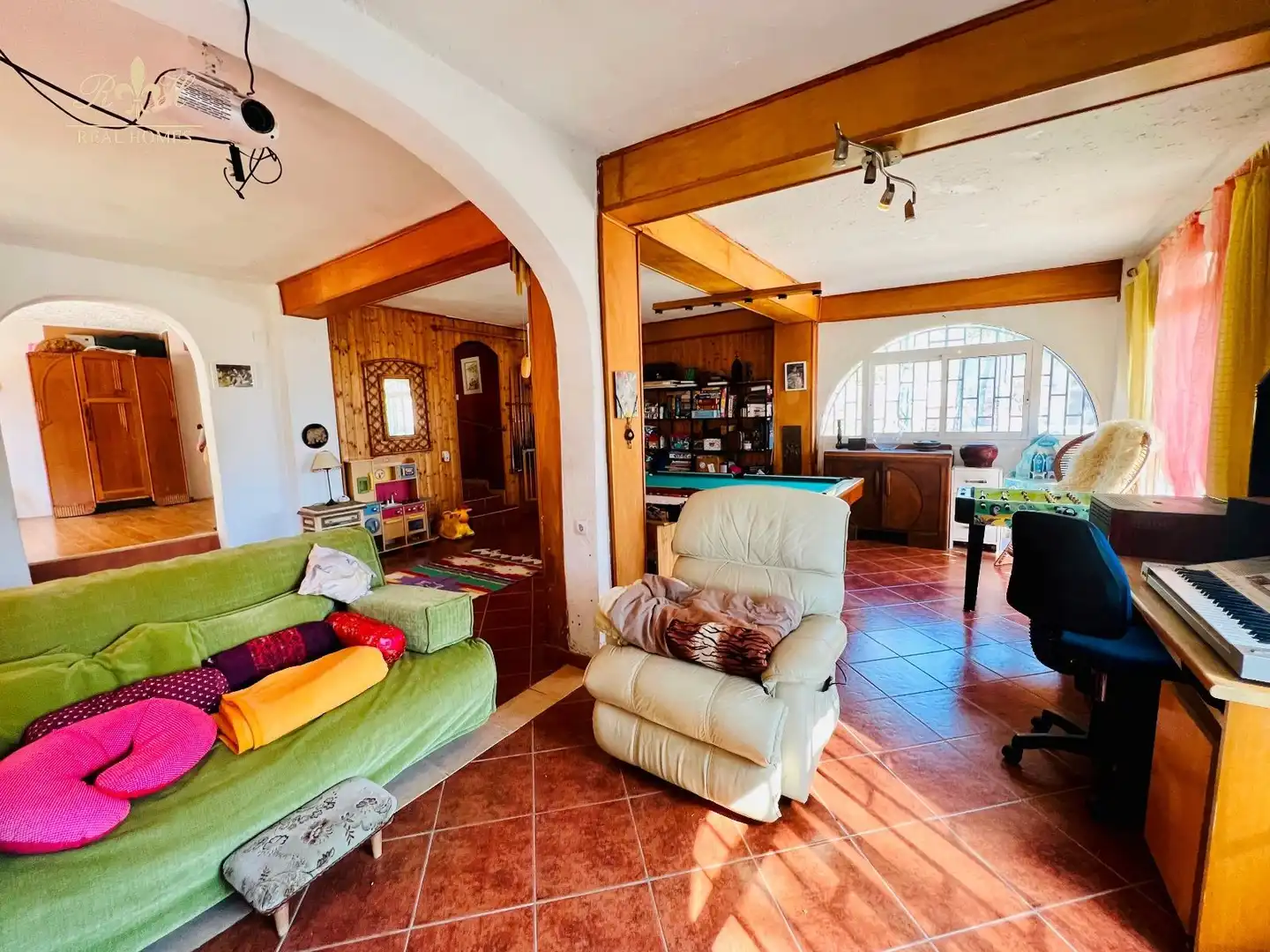Living room of Houses for sale in L'Alfàs del Pi  with Terrace, Storage room and Swimming Pool