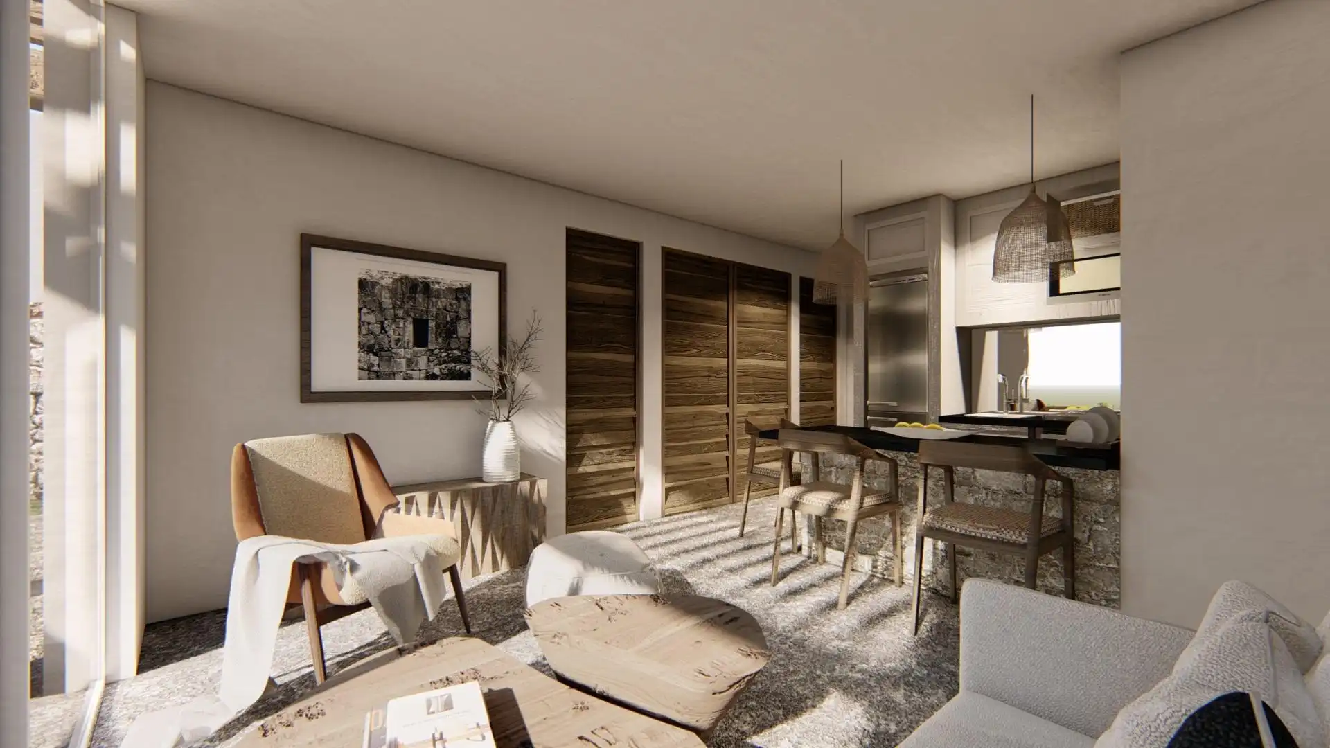 Living room of Attic for sale in Tarifa  with Air Conditioner, Private garden and Terrace