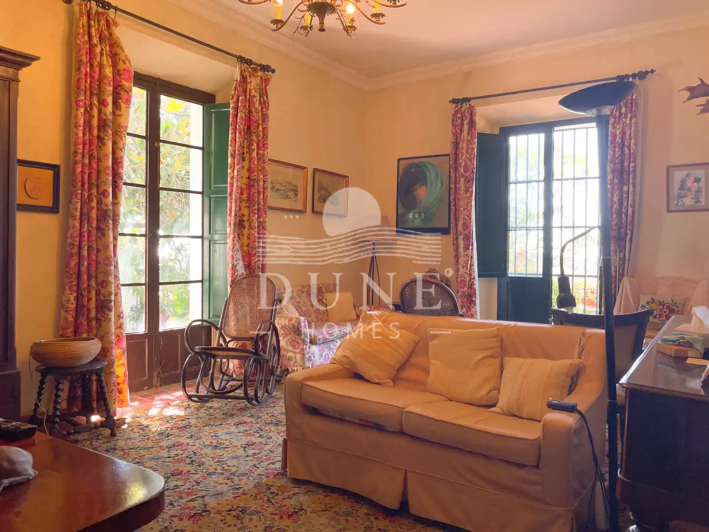 Living room of Country homes for sale in Algeciras  with Private garden, Terrace and Storage room