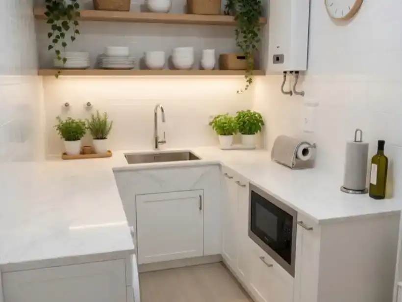 Kitchen of Flat for sale in Castro-Urdiales  with Balcony