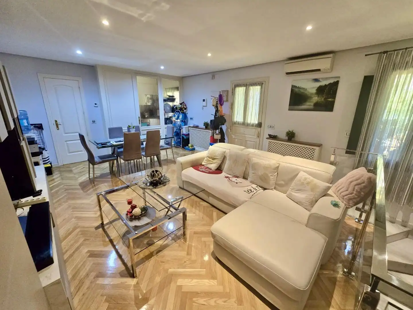 Sala de estar de Piso en venta en Madrid con Aire acondicionado, Calefacción y Amueblado