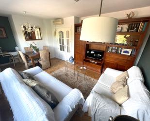 Living room of Flat for sale in Tres Cantos  with Air Conditioner, Heating and Storage room