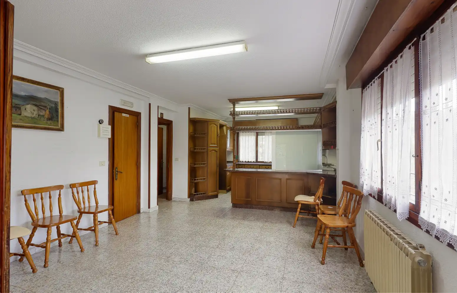 Cuina de Casa o xalet en venda en Gijón  amb Calefacció, Parquet i Terrassa