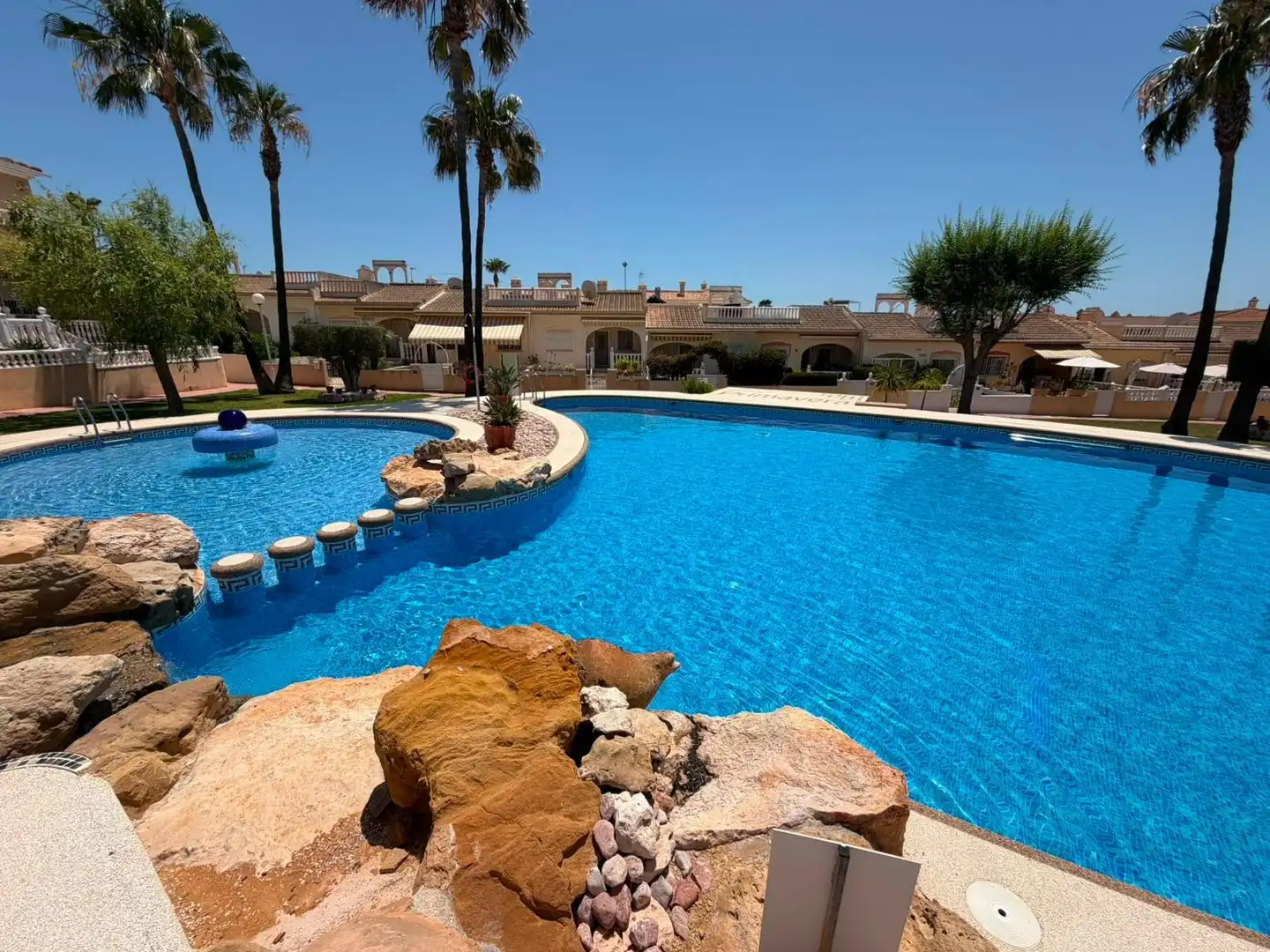 Swimming pool of Detached homes for sale in Rojales  with Private garden, Terrace and Balcony