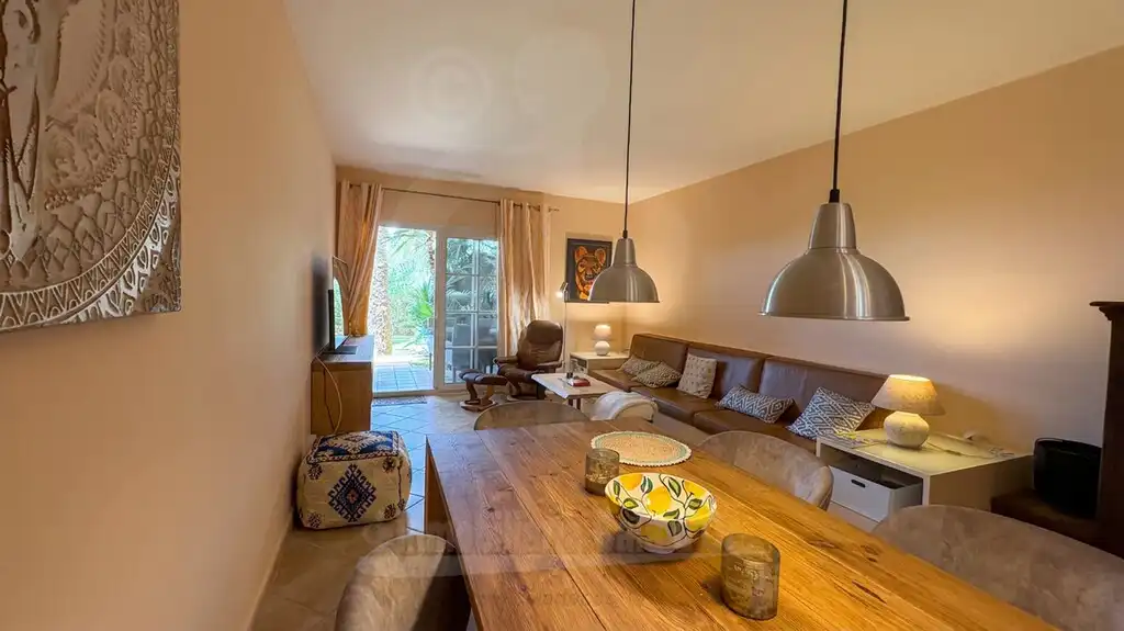 Sala de estar de Apartamento en venta en Santanyí con Aire acondicionado, Calefacción y Jardín privado
