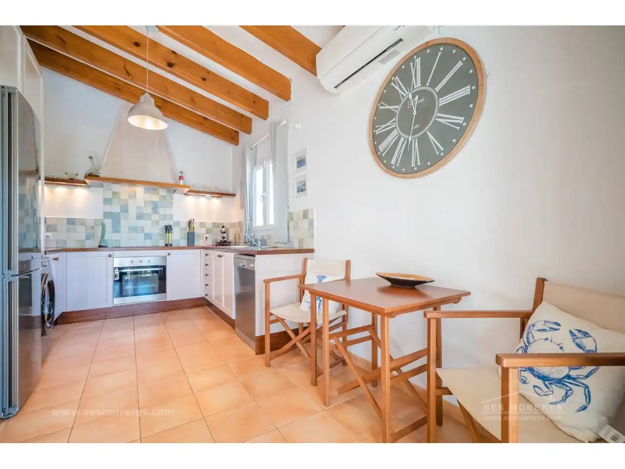 Kitchen of Houses for sale in Es Mercadal  with Air Conditioner, Private garden and Terrace