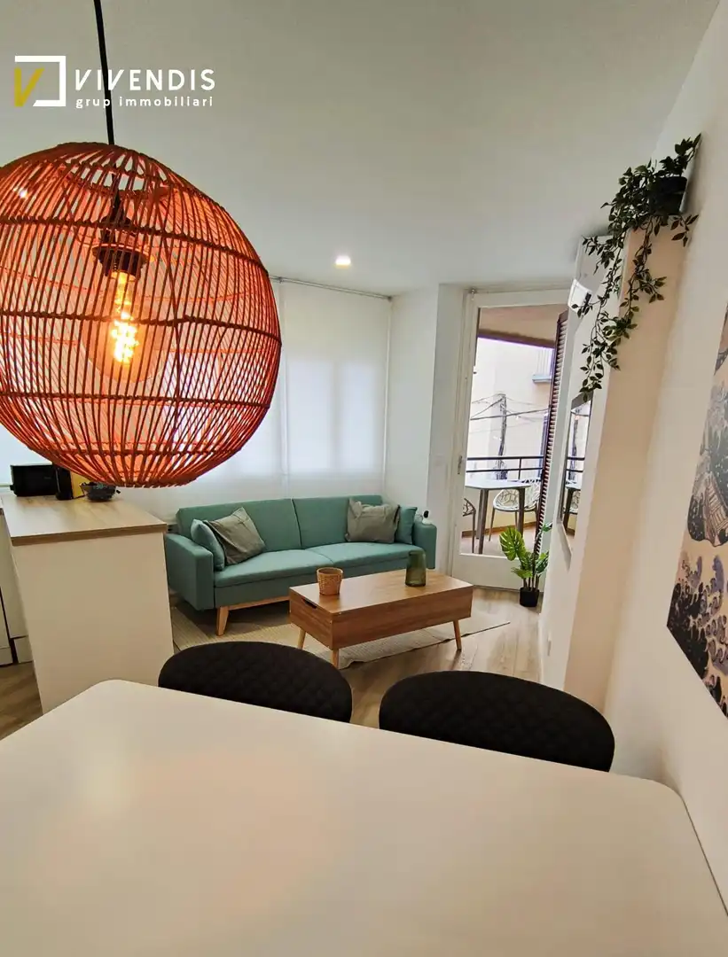 Living room of Flat for rent in  Lleida Capital  with Heating, Parquet flooring and Storage room