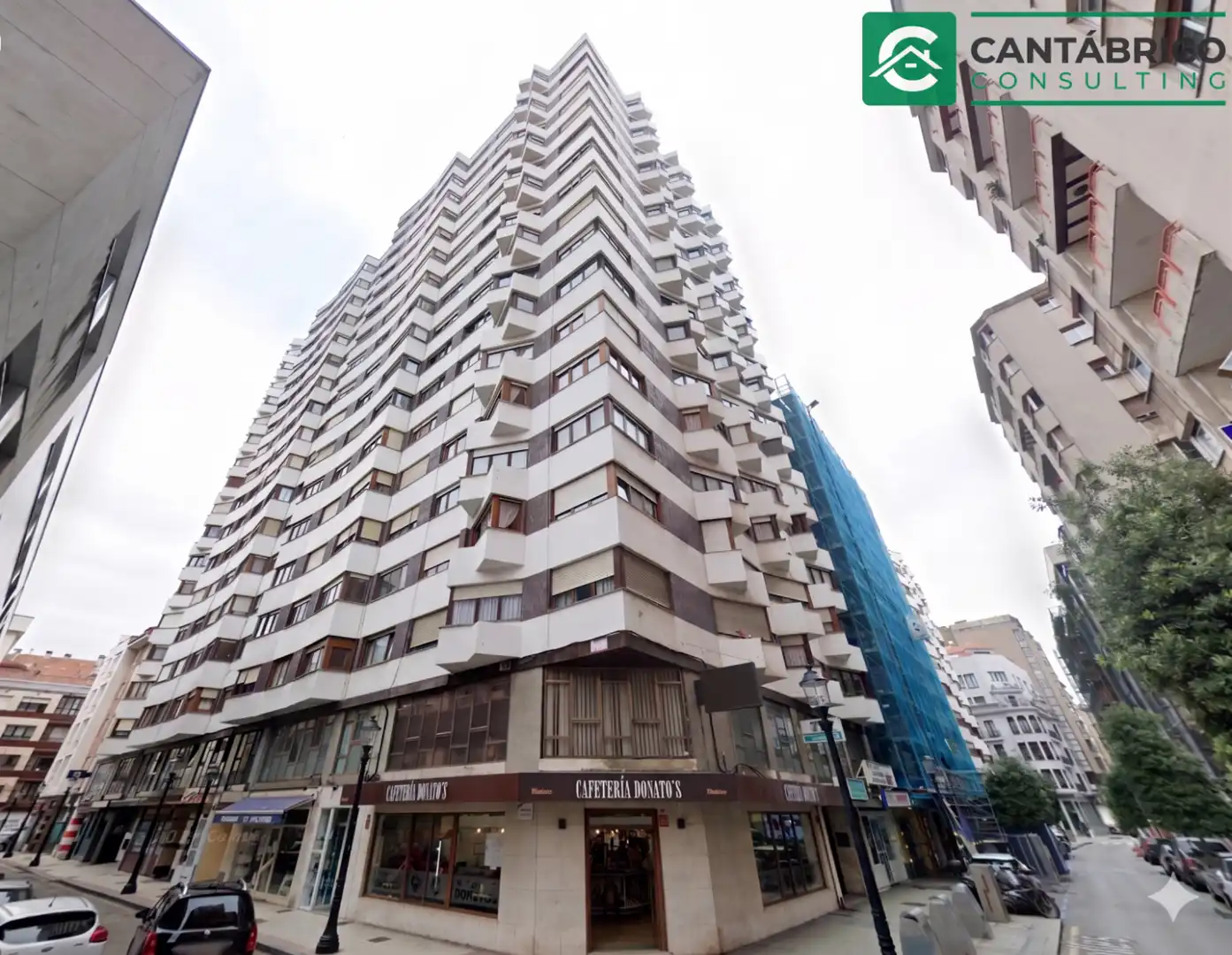 Vista exterior de Piso en venta en Gijón  con Calefacción, Parquet y Amueblado