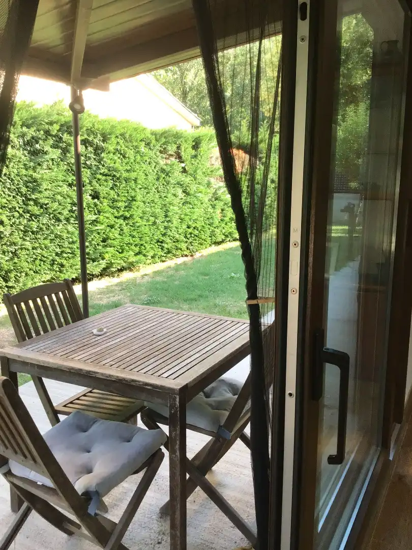 Terraza de Casa o chalet en venta en Santa Coloma de Farners con Aire acondicionado, Calefacción y Jardín privado