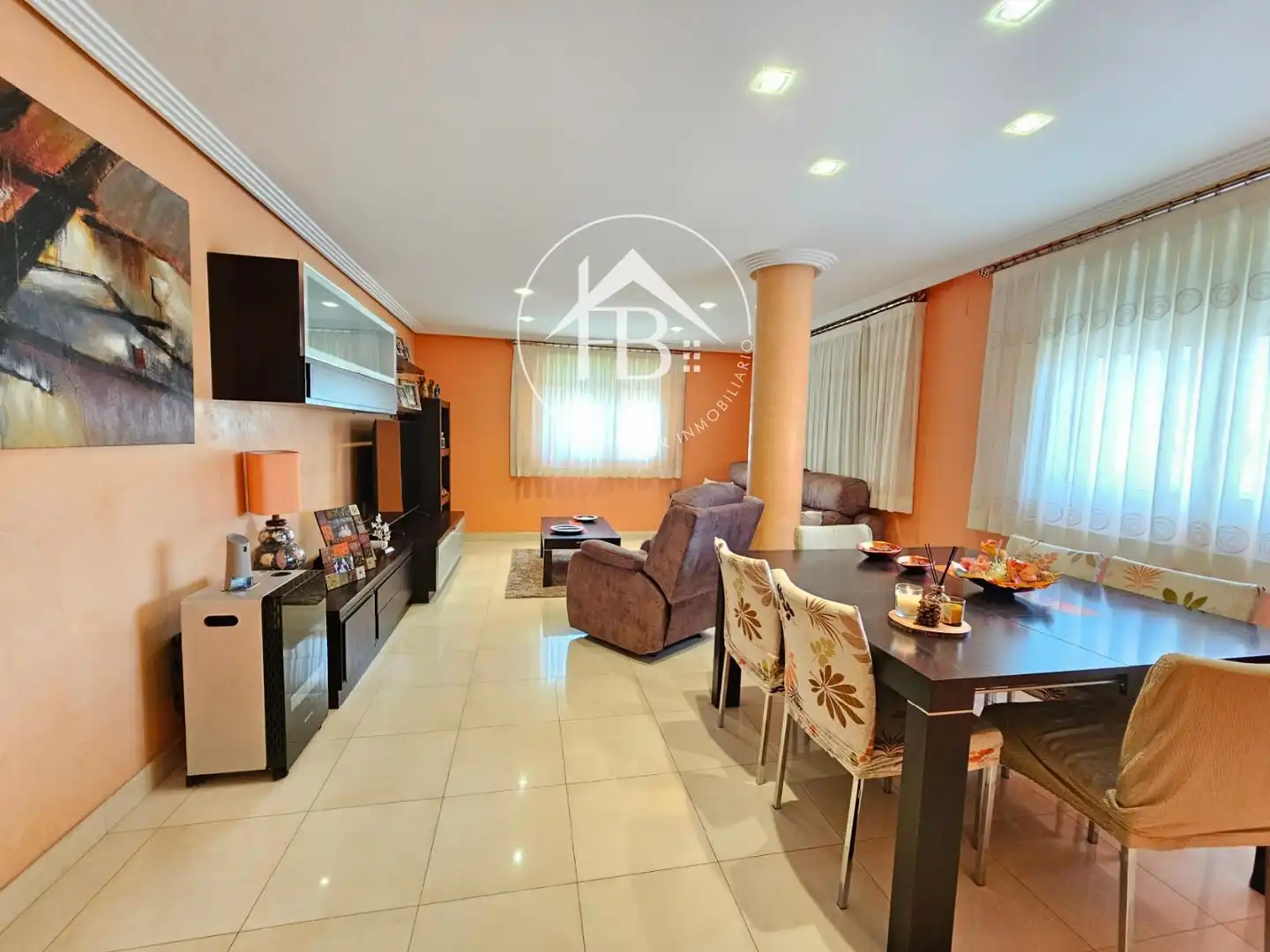 Sala de estar de Casa o chalet en venta en Mutxamel con Aire acondicionado, Calefacción y Terraza