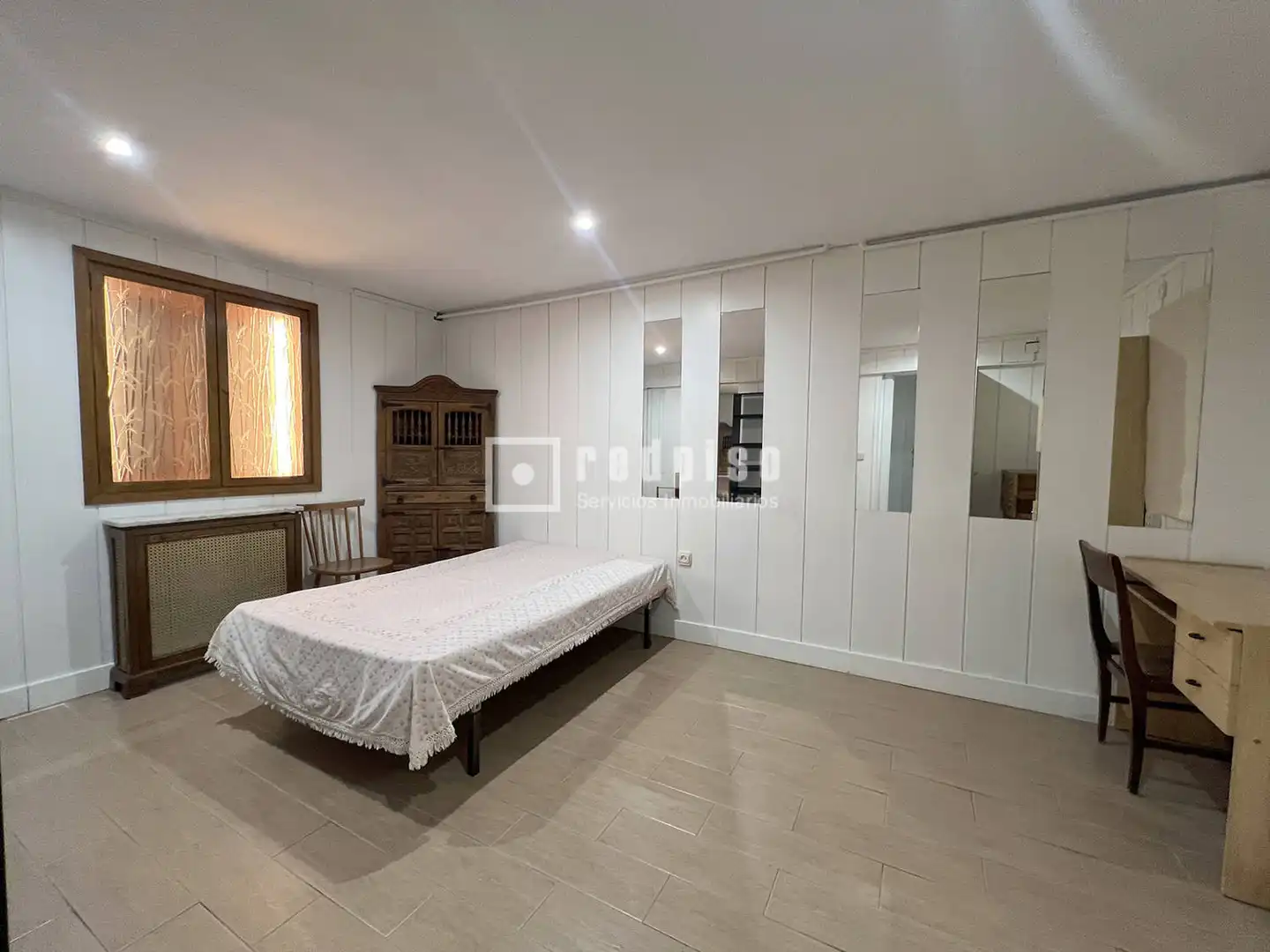 Schlafzimmer von Haus oder Chalet zur Miete in Madrid mit Heizung, Privatgarten und Terrasse
