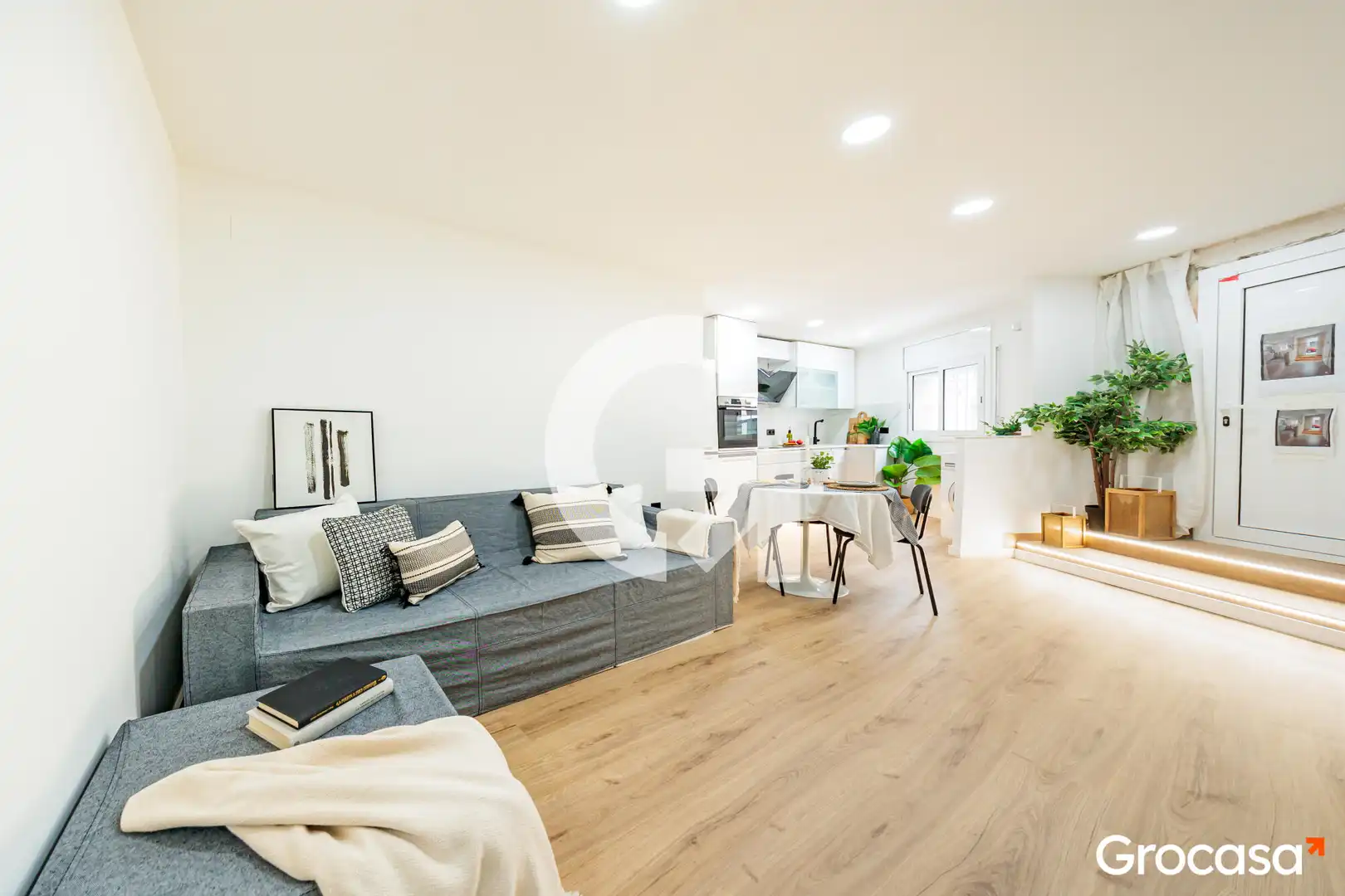 Sala de estar de Planta baja en venta en Terrassa con Calefacción, Horno y TV