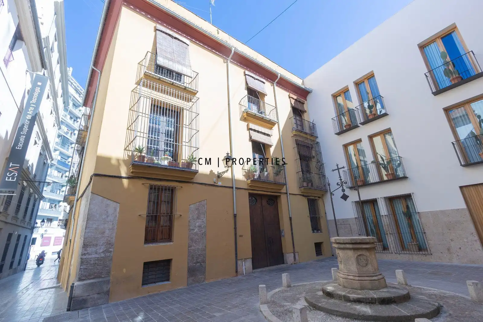 Vista exterior de Pis de lloguer en Valencia amb Aire condicionat, Calefacció i Moblat