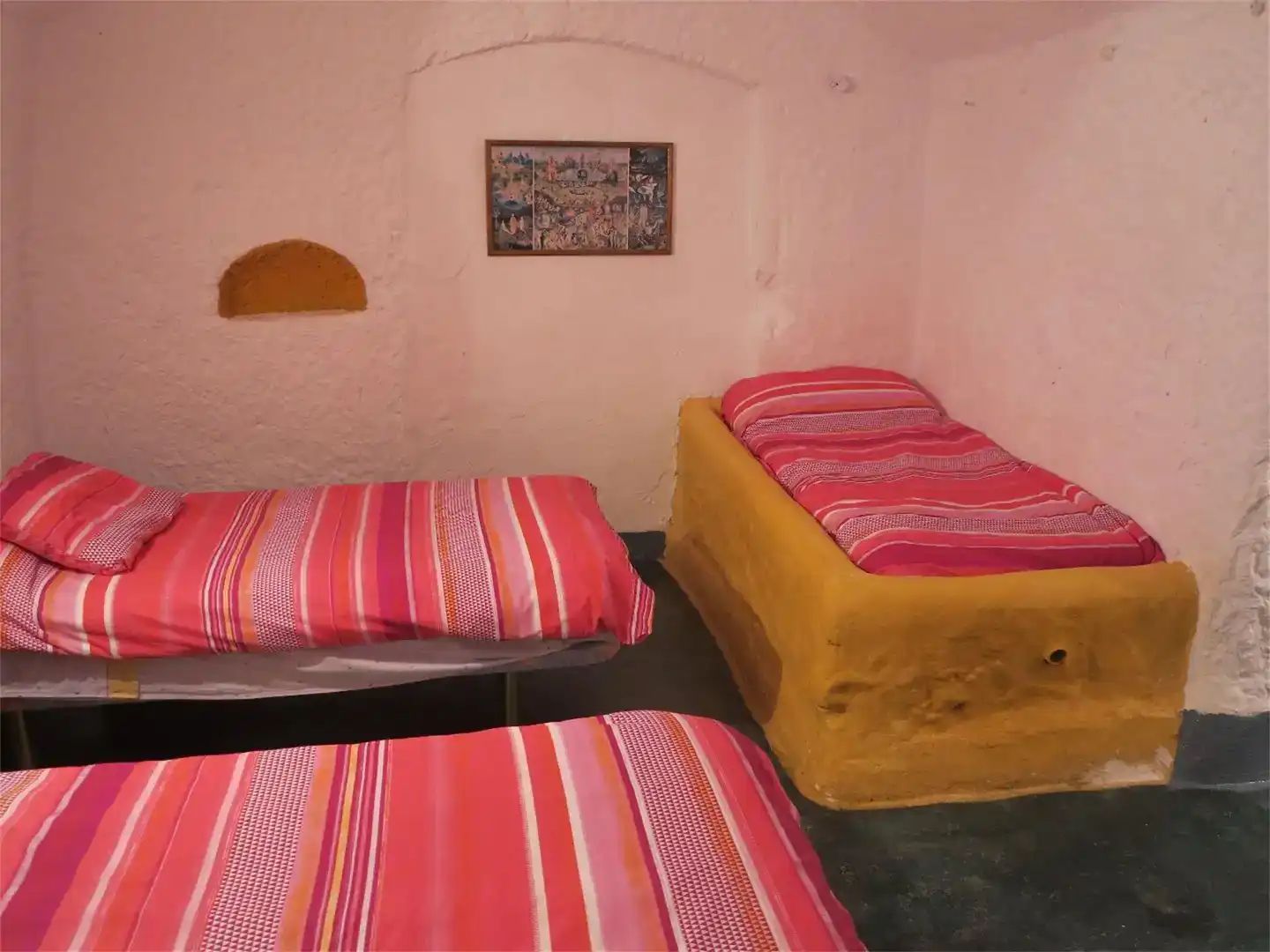 Bedroom of Flat for rent in Cortes y Graena  with Private garden, Furnished and Balcony