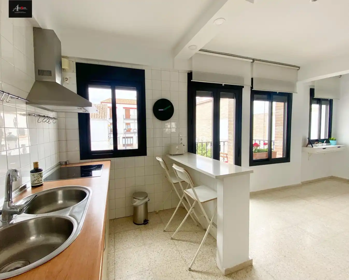 Kitchen of Duplexes for sale in Écija  with Air Conditioner, Terrace and Furnished