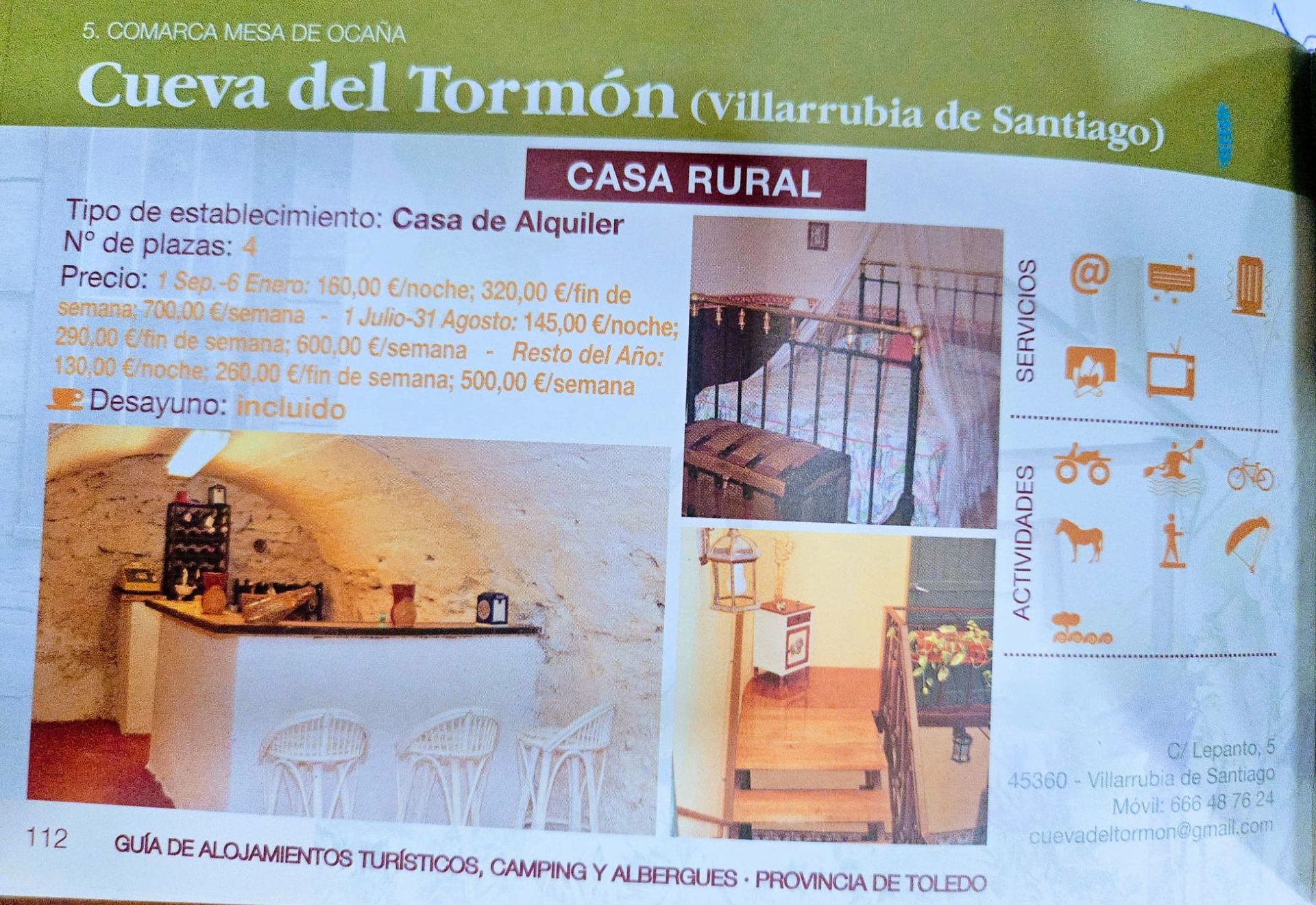 House or chalet for sale in Villarrubia de Santiago  with Air Conditioner, Heating and Terrace