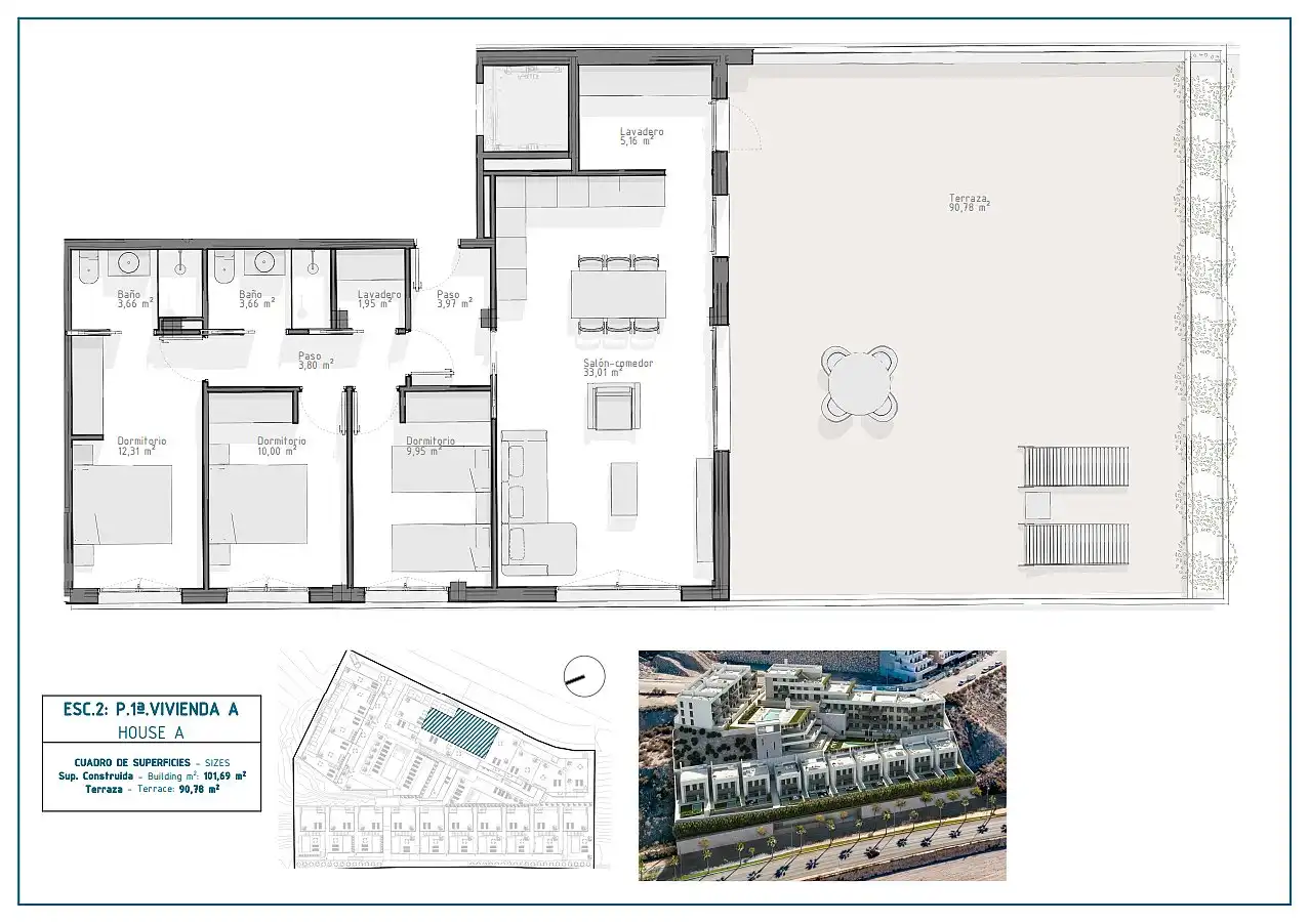 Apartment mit Terrasse zum Verkauf in El Hornillo, imagen 36