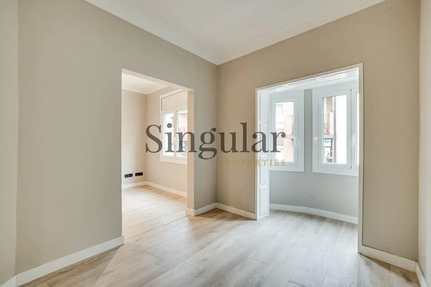 Sala de estar de Piso en venta en Sarrià - Sant Gervasi