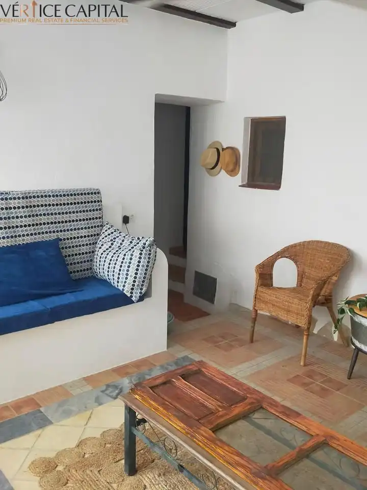 Living room of Houses for sale in Villanueva de Algaidas  with Air Conditioner, Terrace and Swimming Pool