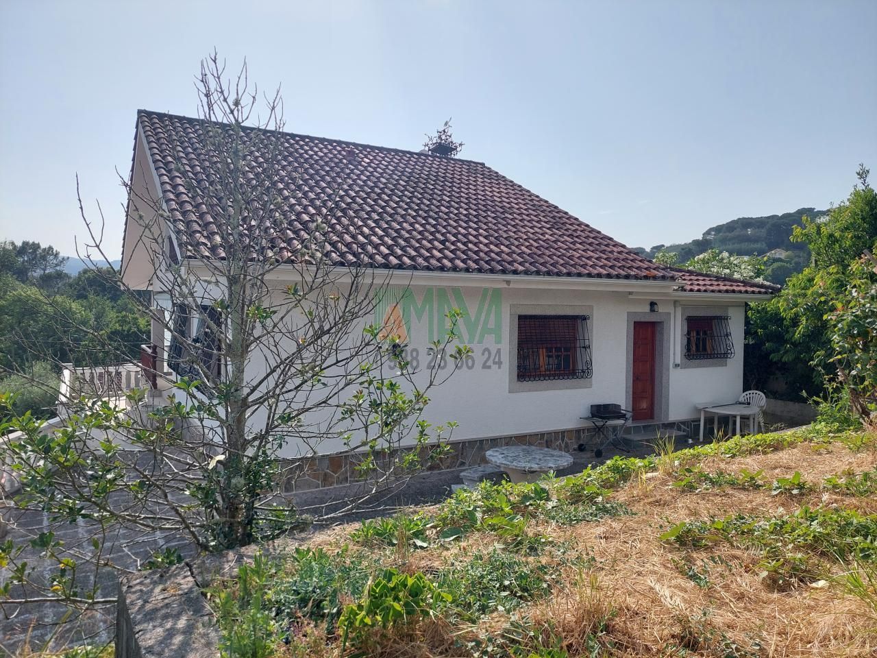 Vista exterior de Casa o xalet en venda en Ourense Capital  amb Calefacció i Jardí privat