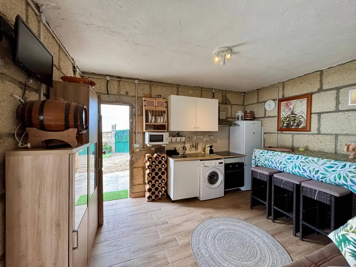Cocina de Finca rústica en venta en Fasnia con Trastero, Piscina y Amueblado