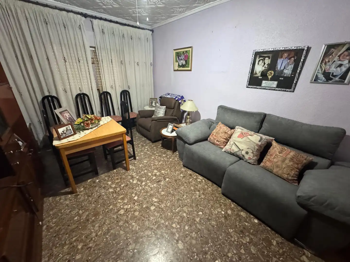 Living room of Houses for sale in Petrer  with Furnished