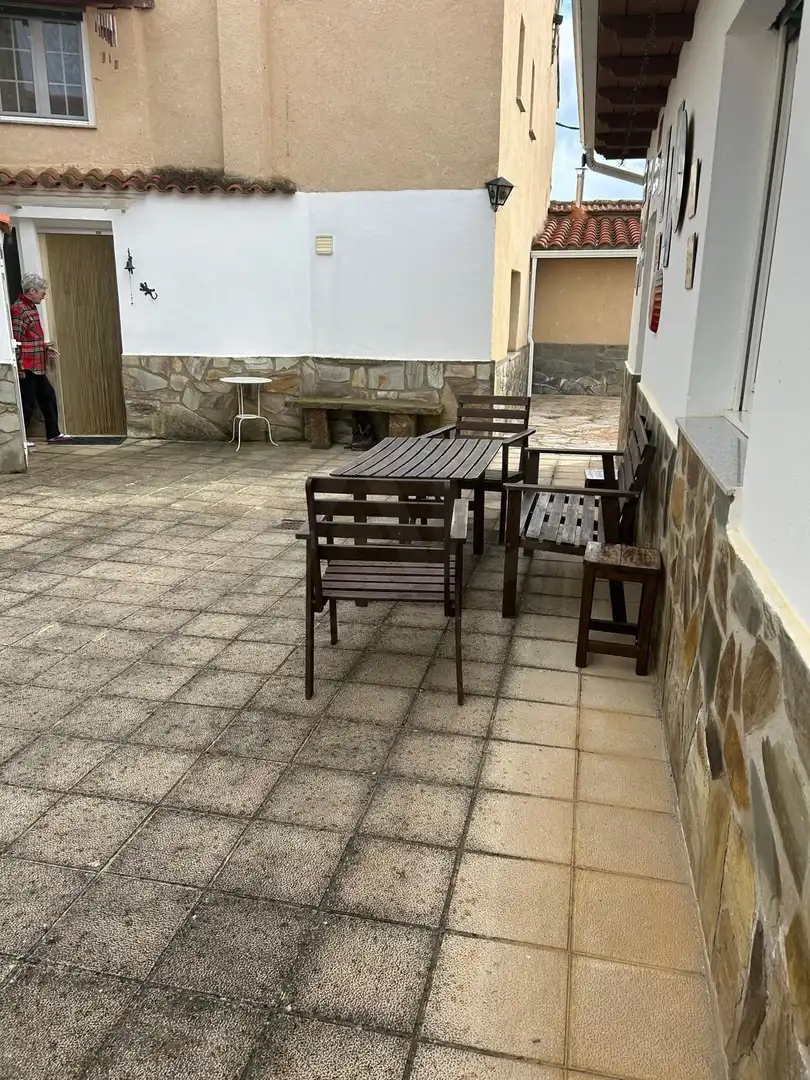 Terrassa de Casa o xalet en venda en Ayoó de Vidriales amb Calefacció i Terrassa