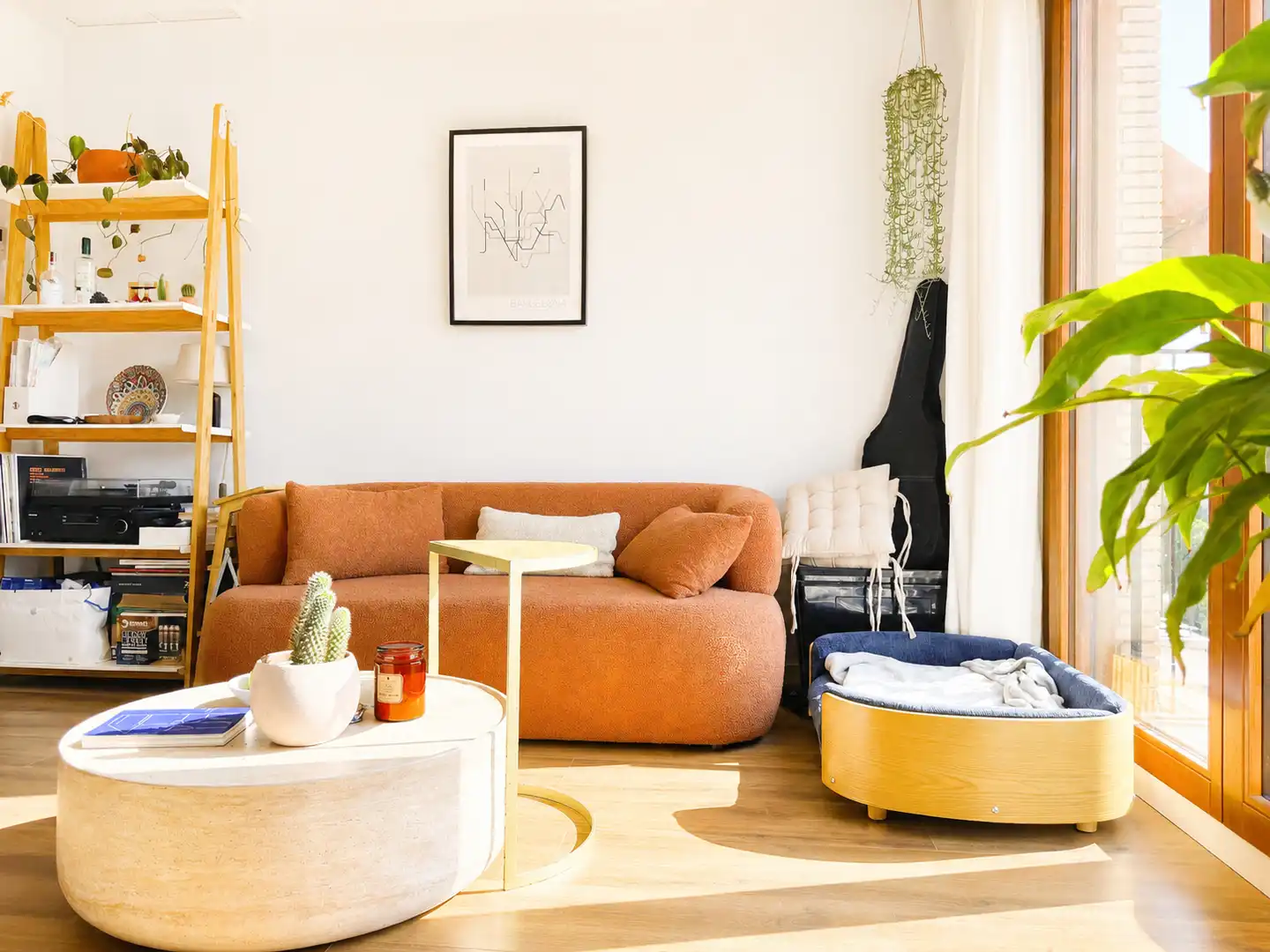 Sala de estar de Ático en venta en Barcelona con Aire acondicionado, Calefacción y Parquet