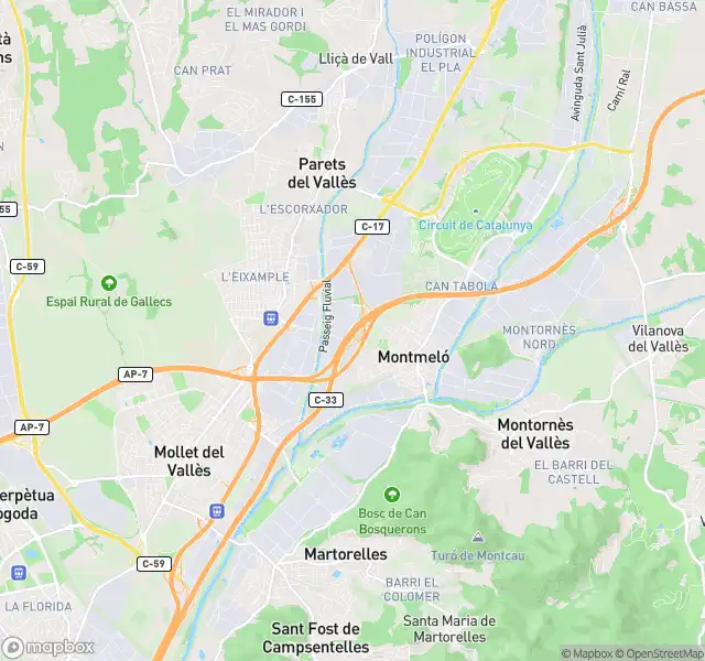 Vista exterior de Pis en venda en Parets del Vallès