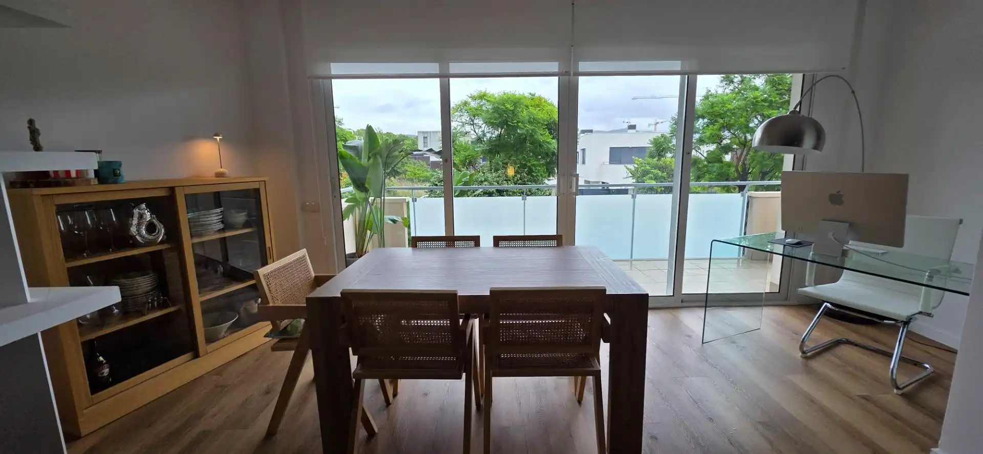 Comedor de Apartamento en venta en Sitges con Aire acondicionado, Calefacción y Jardín privado