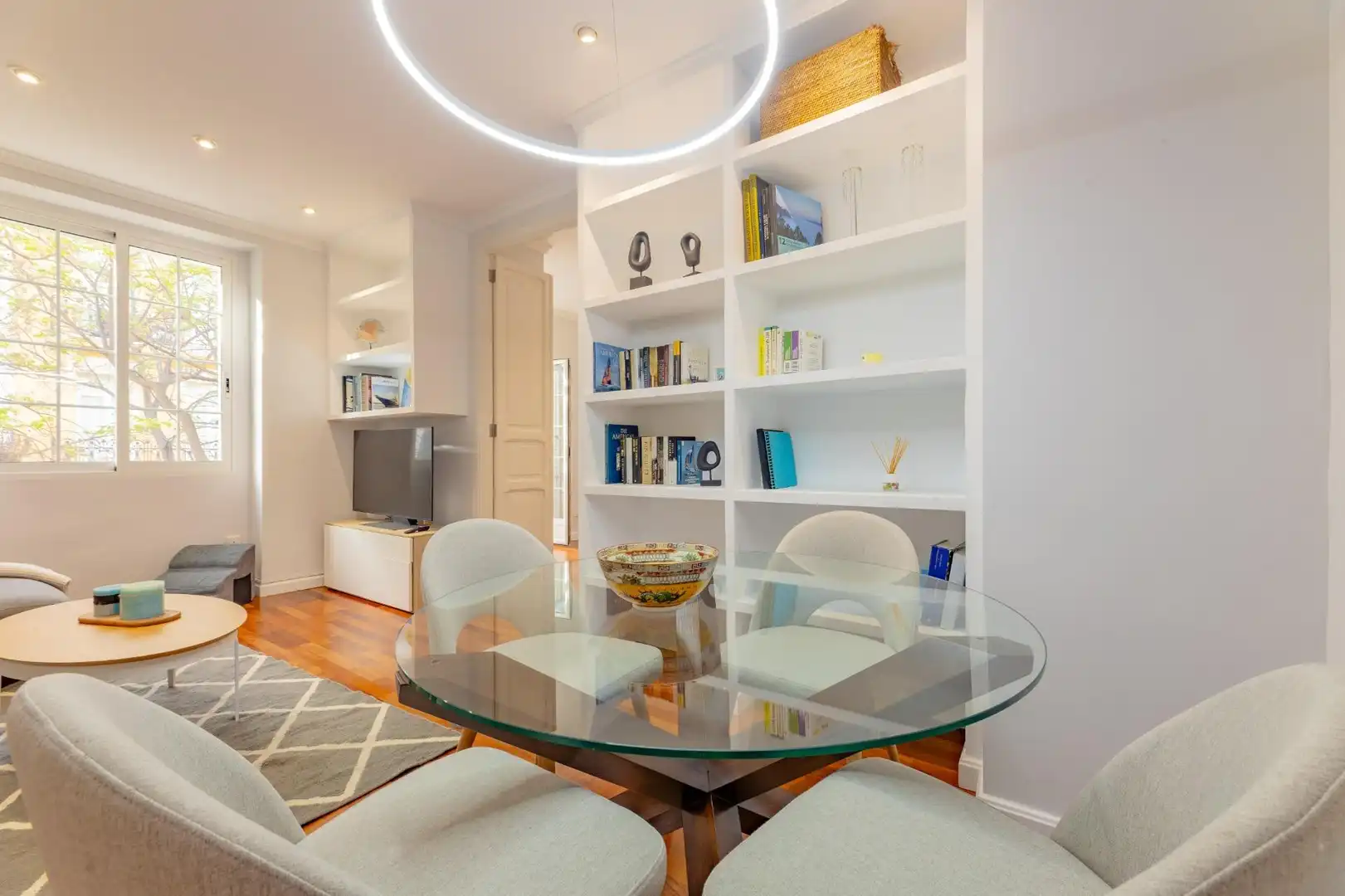 Comedor de Piso de alquiler en Valencia con Aire acondicionado, Calefacción y Amueblado