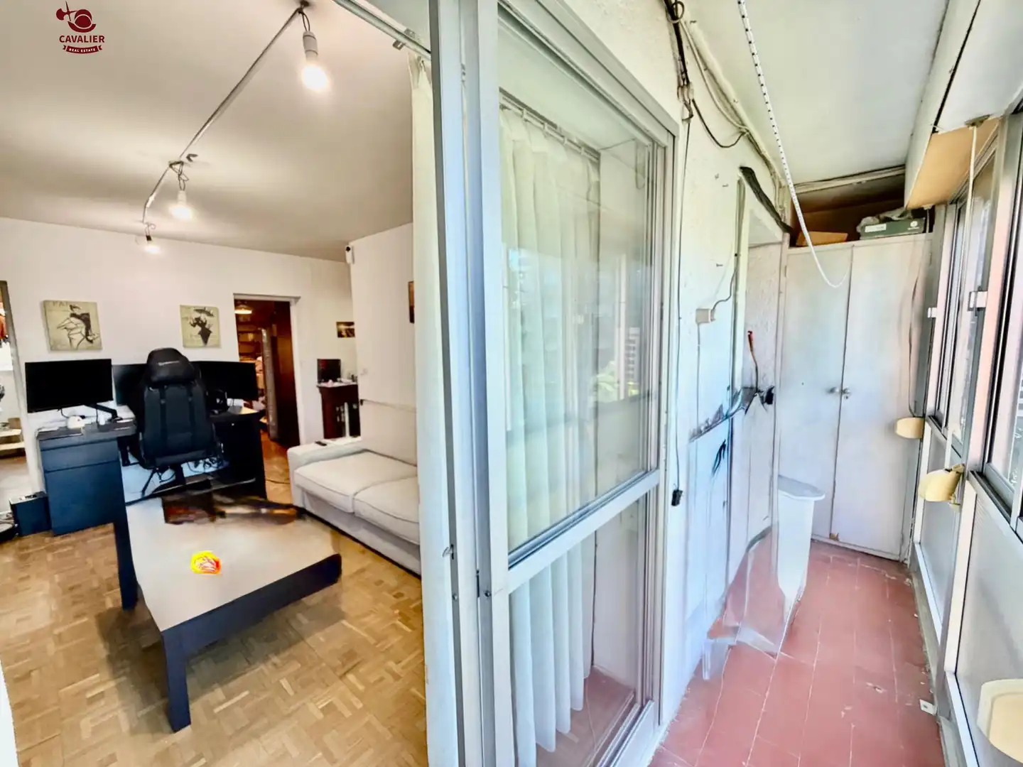 Balcony of Flat for sale in Moratalaz