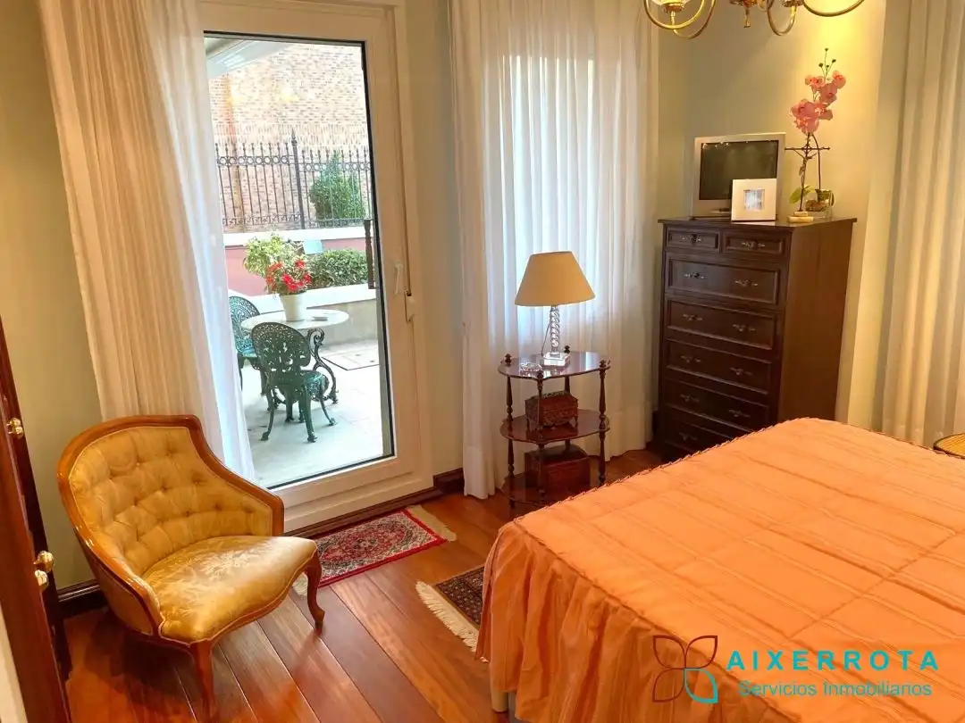 Bedroom of Flat for sale in Getxo   with Heating, Private garden and Terrace