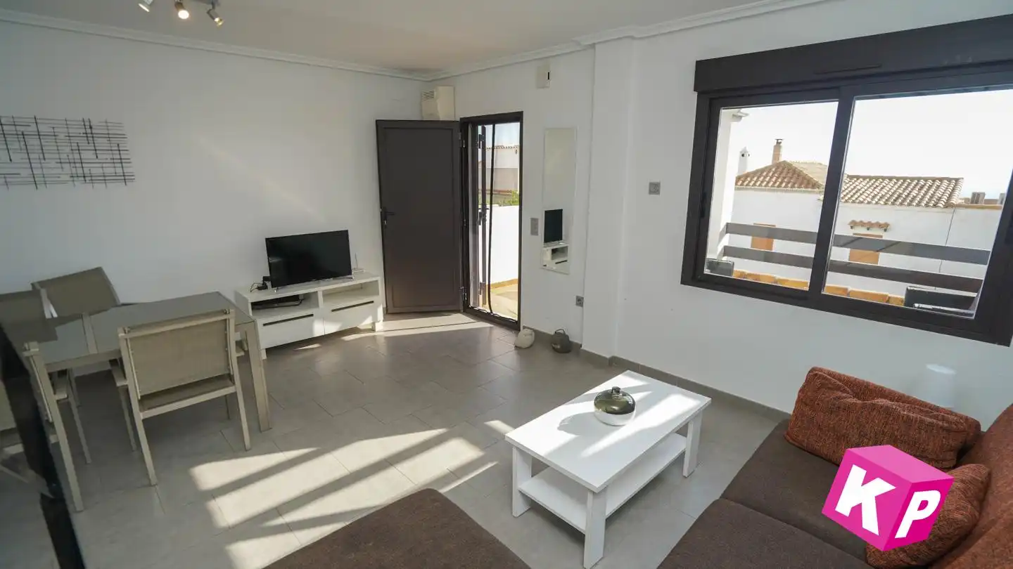 Sala d'estar de Casa o xalet en venda en Santa Pola amb Jardí privat, Terrassa i Traster