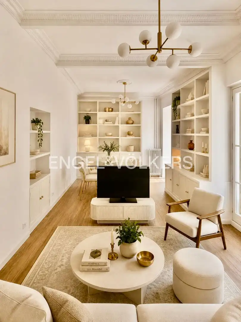Living room of Flat for rent in Moncloa - Aravaca
