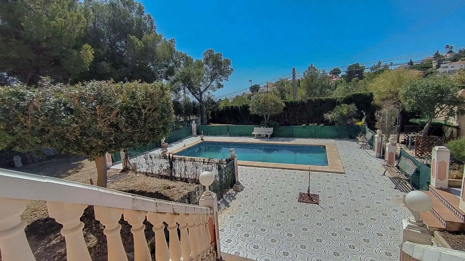 Piscina de Casa o chalet en venta en La Nucia con Aire acondicionado, Jardín privado y Terraza
