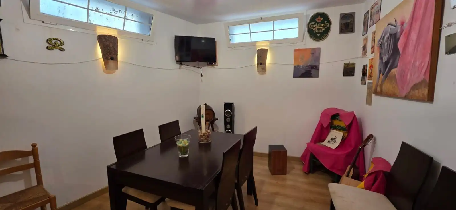 Dining room of Duplexes for sale in Vera  with Air Conditioner, Heating and Private garden