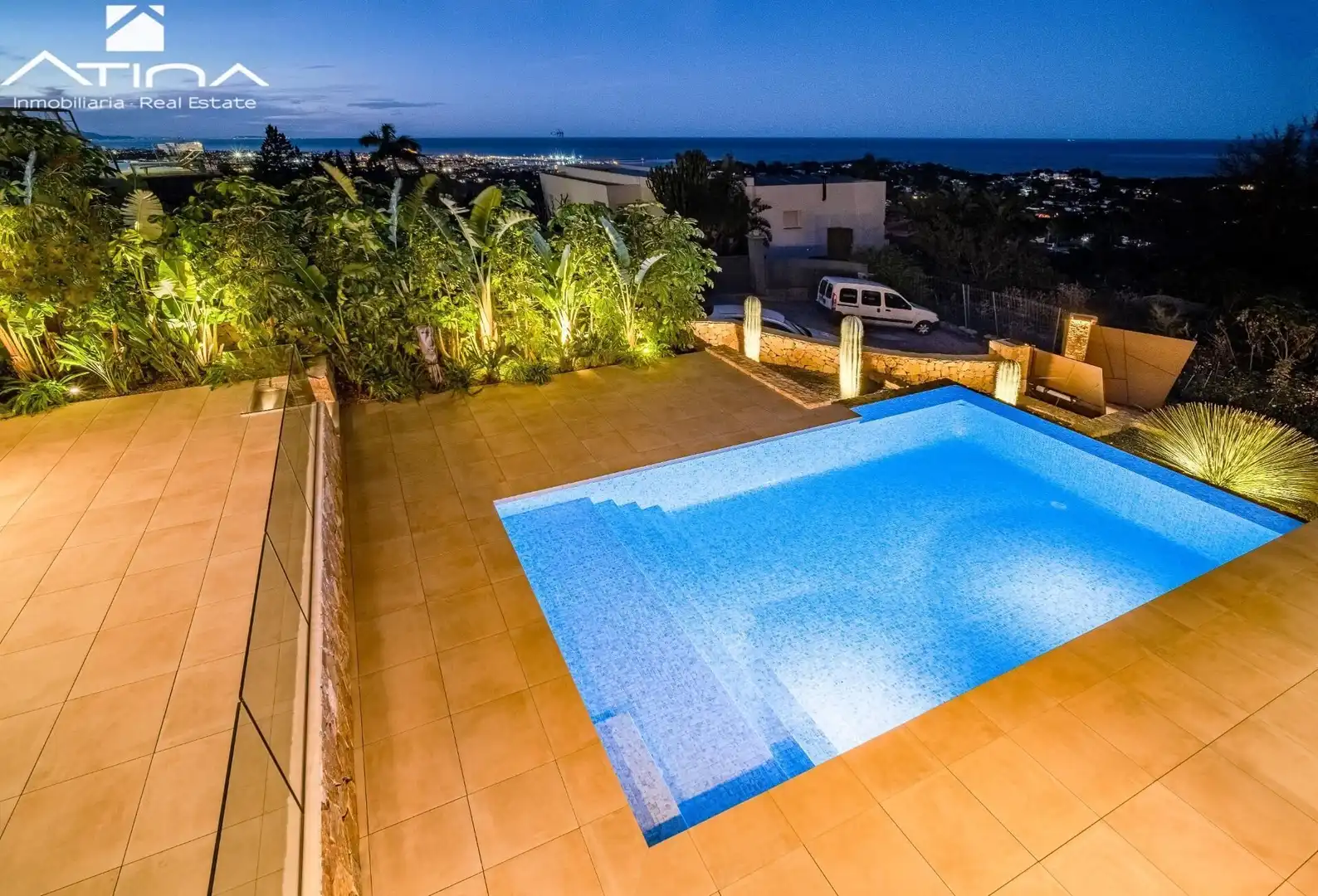 Swimming pool of Houses for sale in Dénia  with Air Conditioner, Terrace and Storage room