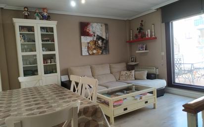 Living room of Duplex for sale in  Zaragoza Capital  with Heating, Parquet flooring and Terrace