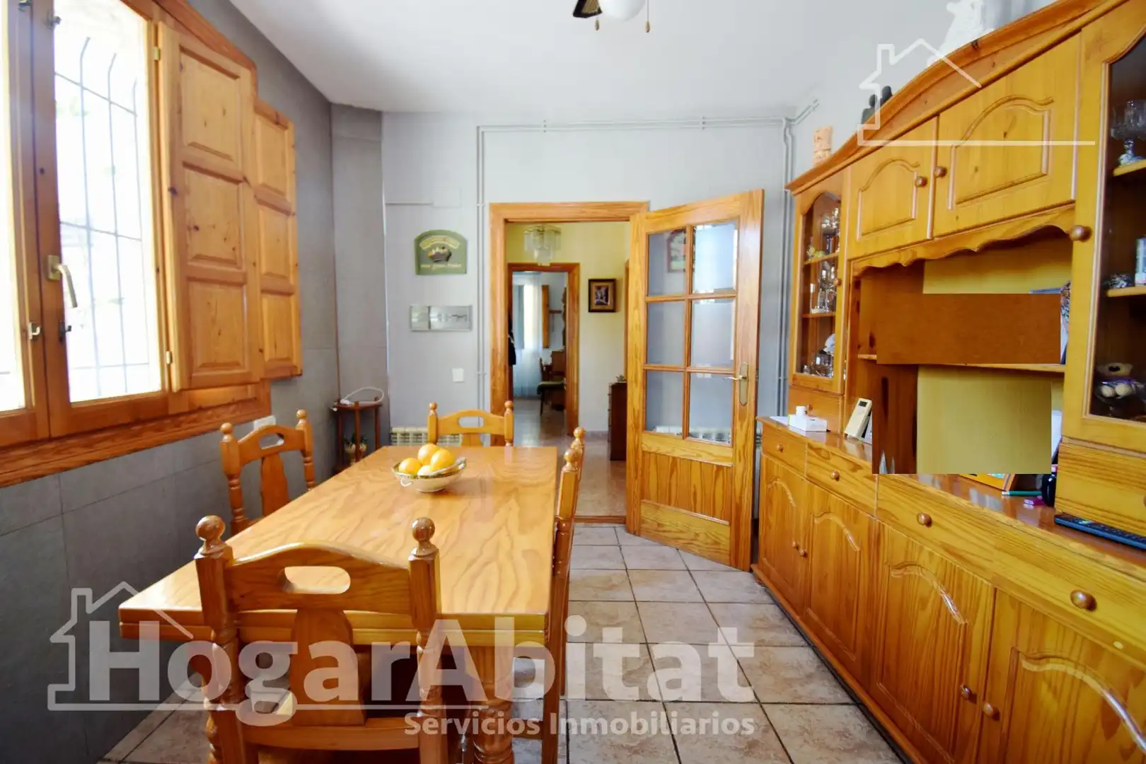 Cuina de Casa o xalet en venda en Vila-real amb Aire condicionat, Jardí privat i Terrassa