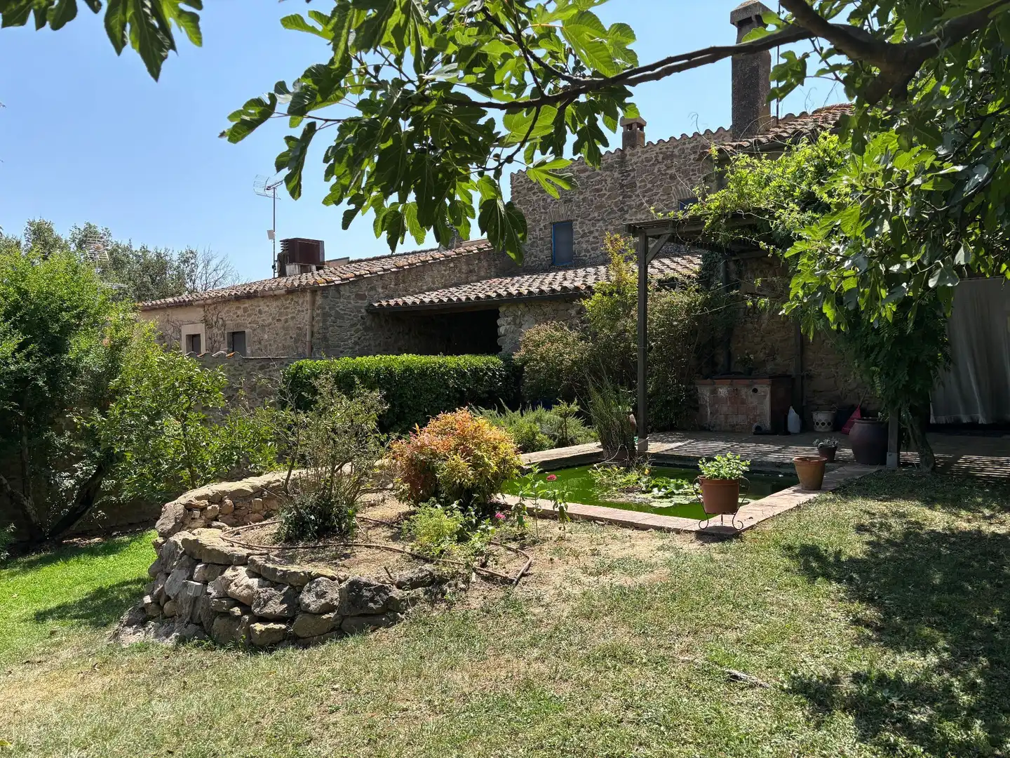 Garden of Country homes for sale in Corçà  with Heating, Private garden and Terrace