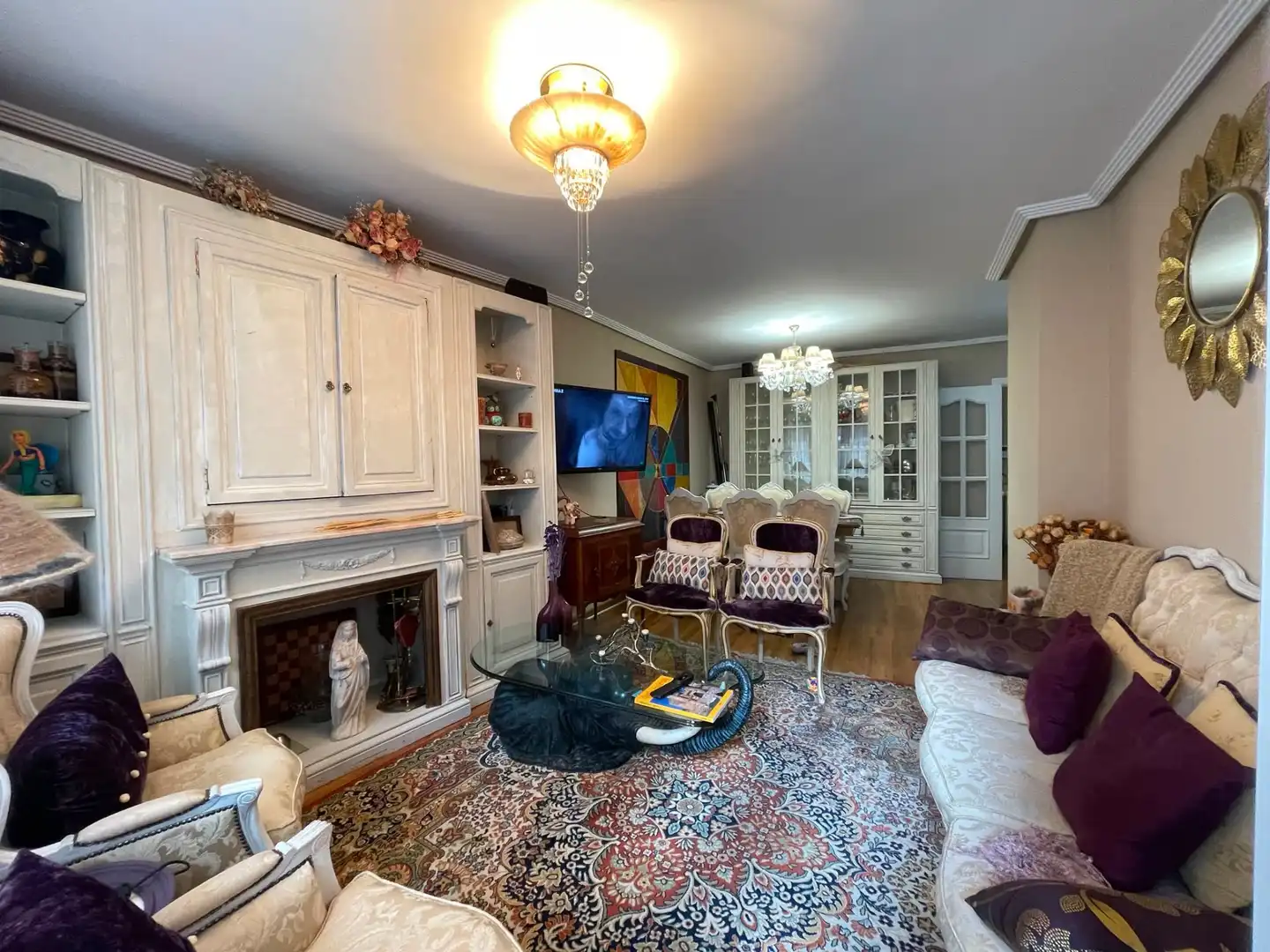 Sala de estar de Piso en venta en Ponferrada con Calefacción, Terraza y Trastero