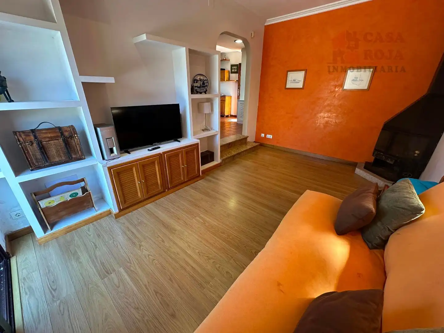 Living room of Houses for sale in Cangas   with Air Conditioner, Heating and Terrace