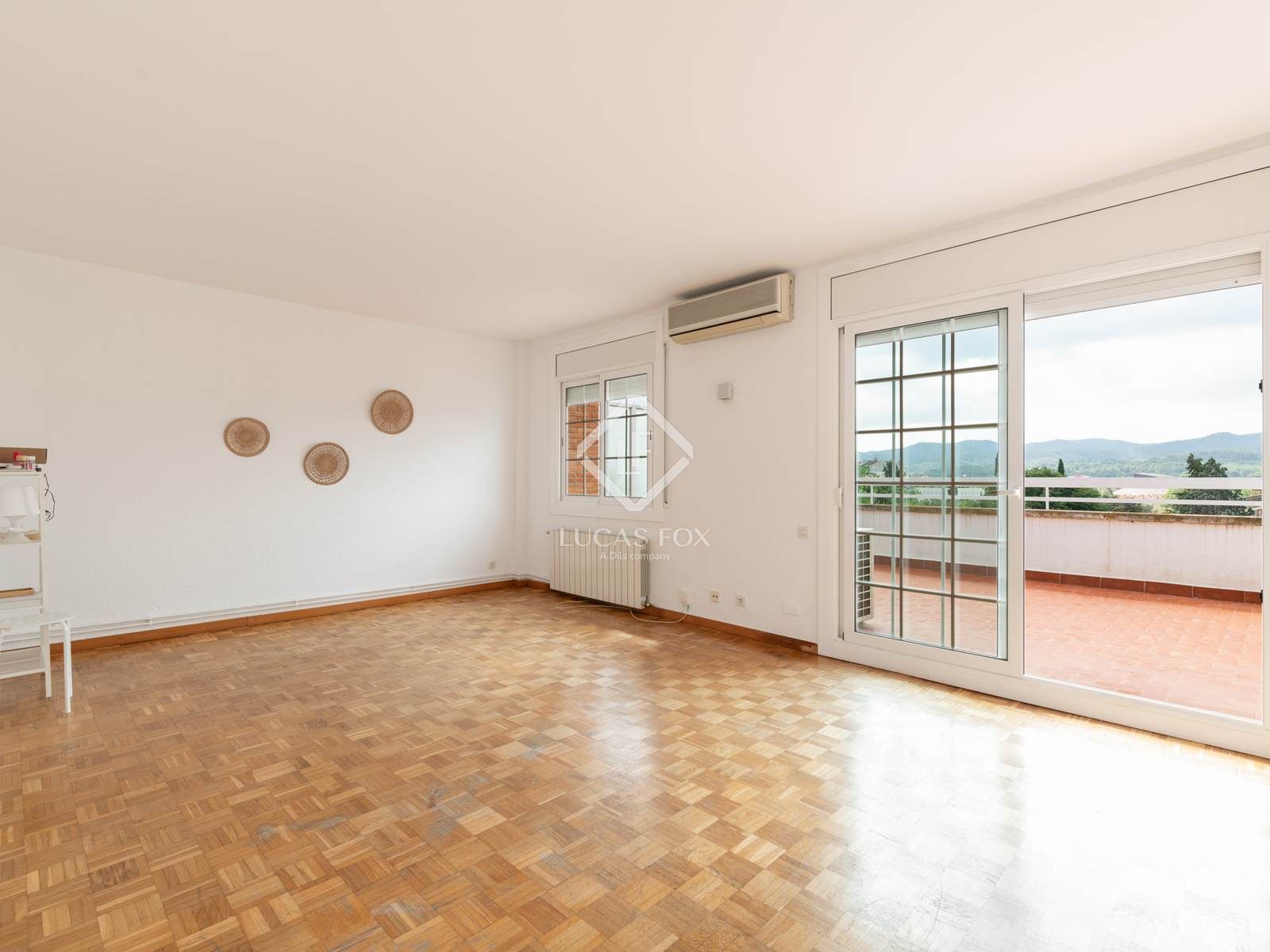 Sala d'estar de Pis en venda en Sant Cugat del Vallès amb Aire condicionat, Calefacció i Terrassa