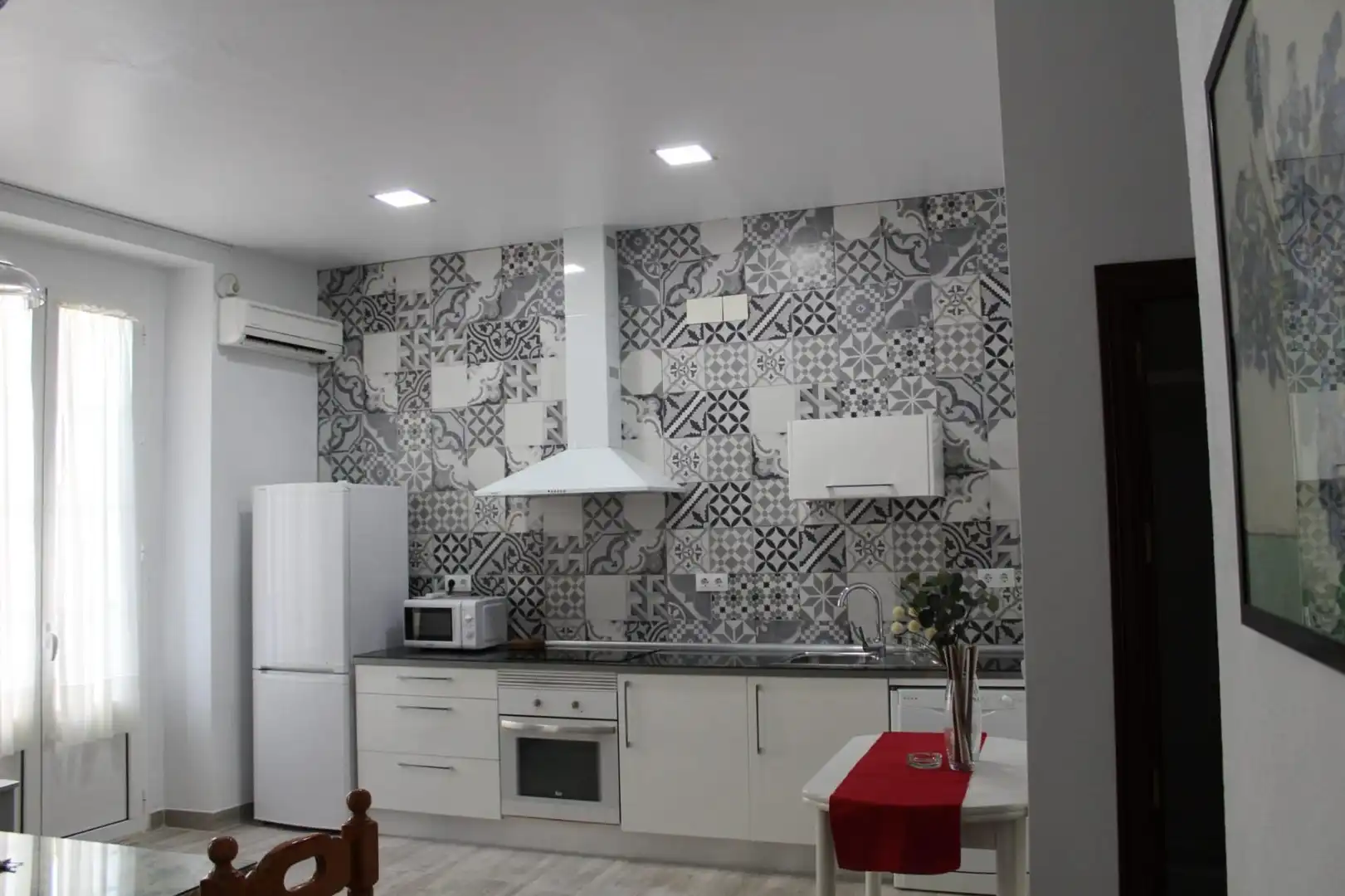 Kitchen of Flat for rent in Casco Antiguo