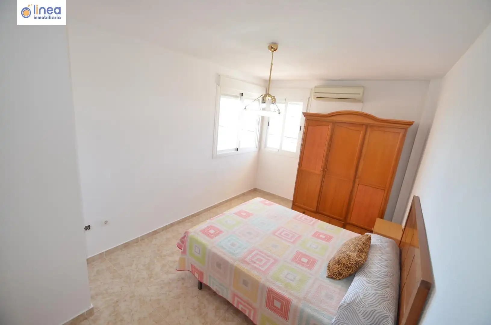 Bedroom of Flat for rent in Roquetas de Mar  with Air Conditioner, Terrace and Storage room